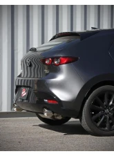 Takeda 2-1/2" 304 Stainless Steel Axleback Exhaust System with Polished Tips Mazda 3 Hatchback L4-2.5L | 2.5L t 2019-2024                                     - 49-37023-P - Image 5