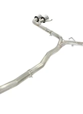 Takeda 3" - 2-1/2" 304 Stainless Catback Exhaust System with Polished Tips Nissan GT-R R35 V6 3.8L tt 2009-2024                                     - 49-36108-P - Image 3