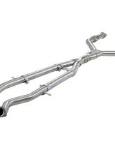 Takeda Y-Pipe 2-1/2" to 3" 304 Stainless Steel Exhaust System Infiniti Q50 | Q60 V6-3.0L tt 2016-2024                                     - 49-36131 - Image 7
