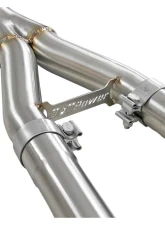 Takeda Y-Pipe 2-1/2" to 3" 304 Stainless Steel Exhaust System Infiniti Q50 | Q60 V6-3.0L tt 2016-2024                                     - 49-36131 - Image 2