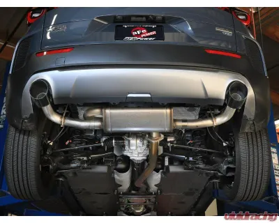 Takeda 2-1/2 IN 304 Stainless Steel Axle-Back Exhaust System w/ Black Tip Mazda CX-50 L4-2.5L 2023-2025 - 49-37036-B