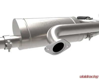 Takeda 2-1/2 IN 304 Stainless Steel Axle-Back Exhaust System w/ Carbon Fiber Tip Mazda CX-50 L4-2.5L 2023-2025 - 49-37036-C