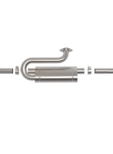 Takeda 2-1/2 IN 304 Stainless Steel Axle-Back Exhaust System w/ Polished Tip Mazda CX-50 L4-2.5L 2023-2025                                     - 49-37036-P - Image 5