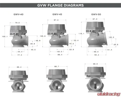 Garrett 45mm GVW-45 Outlet Weld Flange - 894649-0002