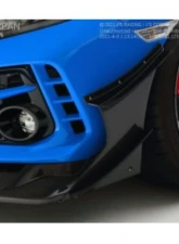 Js Racing Twin Canard for Type S spoilerHonda Civic Type-R FK8 2017-2021                                     - CCN-K8-JS - Image 2