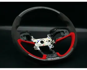 Js Racing Carbon Alcantara Sport Steering Wheel Honda Civic Type-R FK8 | FK7 2017-2021