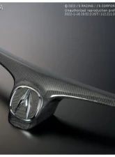 J's Racing Carbon Fiber Front Grill Acura TSX 2004-2009                                     - AG-E2US-C - Image 2