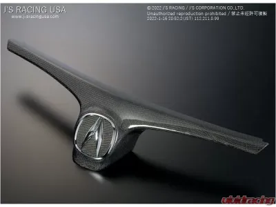 J's Racing Carbon Fiber Front Grill Acura TSX 2004-2009 - AG-E2US-C