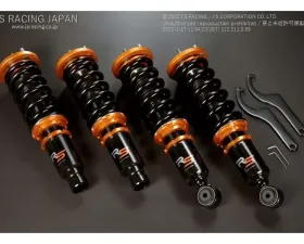 J's Racing Black Series Damper RR Coilover Kit Honda Civic EK 1997-2000