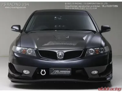 J's Racing Carbon Fiber Front Grill Acura TSX 2004-2009 - AG-E2US-C