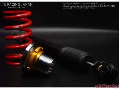 J's Racing Black Series Damper RR Coilover Kit Honda Civic Type R FK8 2017-2021 - DBS-K8-RRWCN