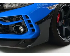J's Racing Side Wing for Type  S Front Spoiler Honda Civic Type R FK8 2017-2021