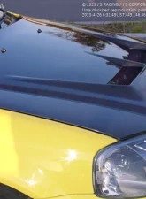 J's Racing Type-S Full Carbon Ventilated Bonnet Honda Civic EK9 Late Model 1998-2001                                     - ABS-H5K-CC - Image 2