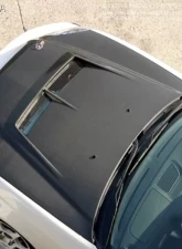 J's Racing Type-S Full Carbon Ventilated Bonnet Honda Civic EK9 Late Model 1998-2001                                     - ABS-H5K-CC - Image 3