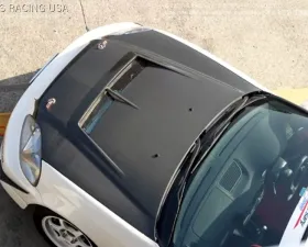J's Racing Type S Carbon Aero Bonnet Acura Integra DC2