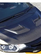 J's Racing Full carbon Type V Hood Honda Fit GK3-6                                     - ABV-F5-CC - Image 3