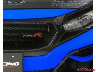 J's Racing Type R Emblem Holder Honda Civic Type R FK8 - AG-K8-TREM