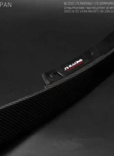 J's Racing Left and Right Carbon Grill Extension Honda Civic Type R FK8                                     - CET-K8 - Image 2
