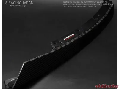 J's Racing Left and Right Carbon Grill Extension Honda Civic Type R FK8 - CET-K8