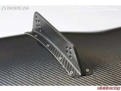 J's Racing 3D GT Wet Carbon Wing Spoiler Honda Civic EP3 - DGW1-P3W