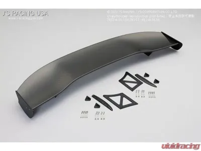 J's Racing 3D GT Wet Carbon Wing Spoiler Honda Civic EP3 - DGW1-P3W