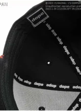 J's Racing Black | Graphic Dope Cap                                     - DP-CP-BG - Image 2
