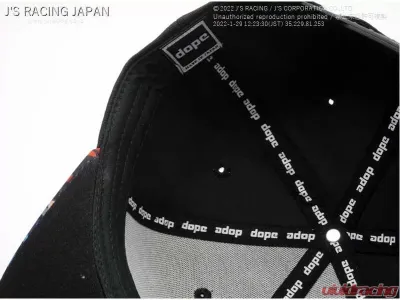 J's Racing Black | Graphic Dope Cap - DP-CP-BG