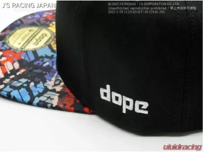 J's Racing Black | Graphic Dope Cap - DP-CP-BG