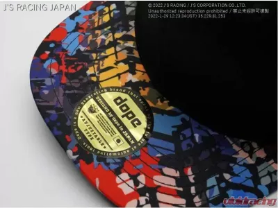 J's Racing Black | Graphic Dope Cap - DP-CP-BG