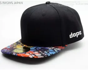 J's Racing Black | Graphic Dope Cap