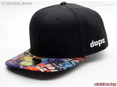 J's Racing Black | Graphic Dope Cap - DP-CP-BG
