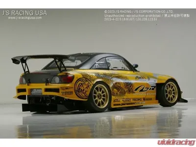 J's Racing 1,700mm GT Aero System Type 1 3D GT Wing Honda S2000 2000-2009 - GTDGW1-S1-W