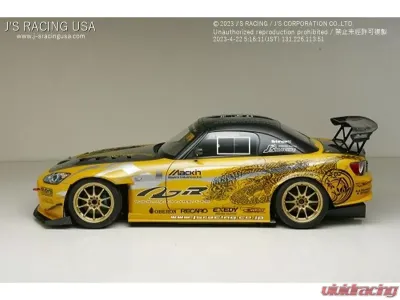 J's Racing 1,700mm GT Aero System Type 1 3D GT Wing Honda S2000 2000-2009 - GTDGW1-S1-W