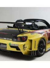 J's Racing Type GT Aero 70RS Titanium Dual Exhaust Honda S2000 2000-2009                                     - GTFTM-S1-70RSW - Image 2