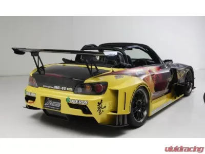 J's Racing Type GT Aero 70RS Titanium Dual Exhaust Honda S2000 2000-2009 - GTFTM-S1-70RSW