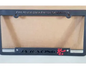 J's Racing License Plate Frame