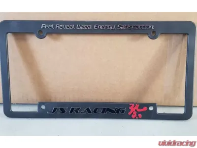 J's Racing License Plate Frame - LPF15