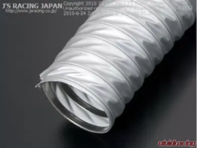 J's Racing 100mm Metal Duct Hose Honda Civic EG - MDH-H3-AID