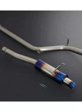 J's Racing R304 SUS 70RR EMS Included Exhaust Muffler Honda Civic EP3                                     - R304-P3-70RR-EMS - Image 2