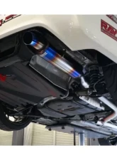 J's Racing R304 SUS 70RR EMS Included Exhaust Muffler Honda Civic EP3                                     - R304-P3-70RR-EMS - Image 3