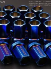 J's Racing 16 pcs 17HEX Titanium Lug Nut Set                                     - TNW-01-4H - Image 3
