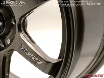 J's Racing XR227 Forged Wheel 18 x 9.5J +35 Bronze - XR227-1895-1205H35BZ