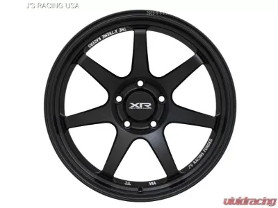 J's Racing XR227 Forged Wheel 18 x 9.5J +45 Black - XR227-1895-1205H45BK