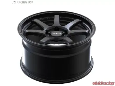 J's Racing XR227 Forged Wheel 18 x 9.5J +45 Black - XR227-1895-1205H45BK