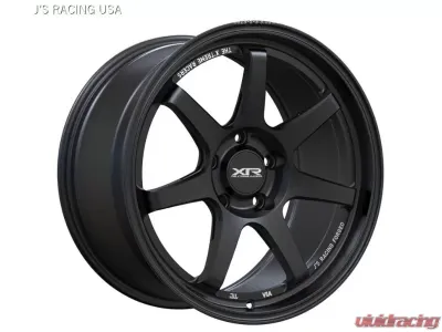 J's Racing XR227 Forged Wheel 18 x 9.5J +45 Black - XR227-1895-1205H45BK