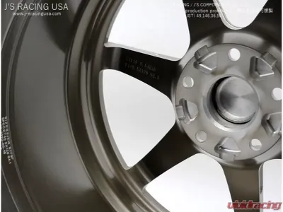 J's Racing XR227 Forged Wheel 18 x 9.5J +45 Bronze - XR227-1895-1205H45BZ