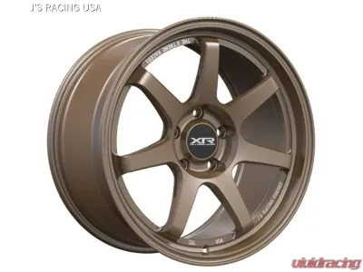 J's Racing XR227 Forged Wheel 18 x 9.5J +45 Bronze - XR227-1895-1205H45BZ