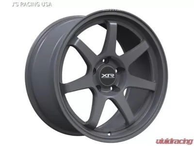 J's Racing XR227 Forged Wheel 18 x 9.5J +45 Gunmetallic - XR227-1895-1205H45GM