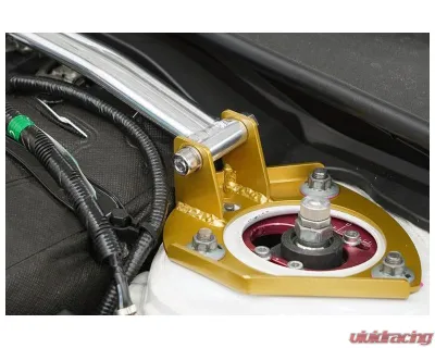 J'S Racing J's Racing Front Aluminum Strut Tower Bar Honda Civic Type R 2023+ - TB-L5-F