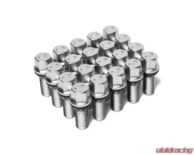 Vossen Lug-B Bolt 14X1.5 35mm Cone Seat Silver - LUG-B1450-35-CH